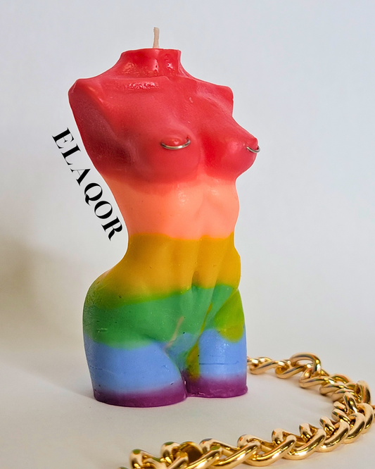 Rainbow Pride - Body Candle