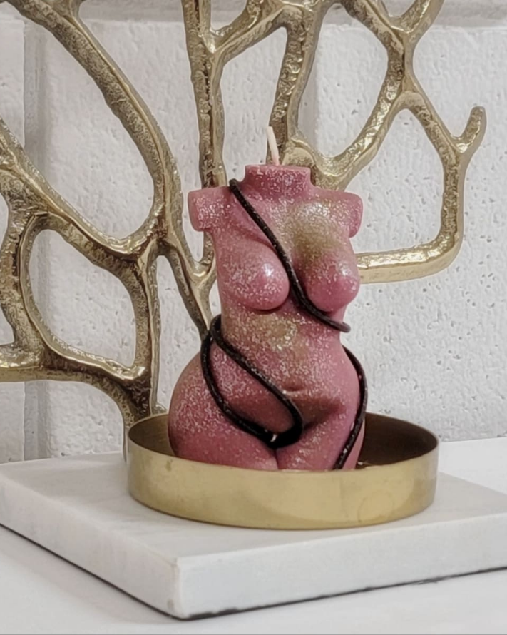 Soleil Figure Candle – Radiance, Passion & Divine Power
