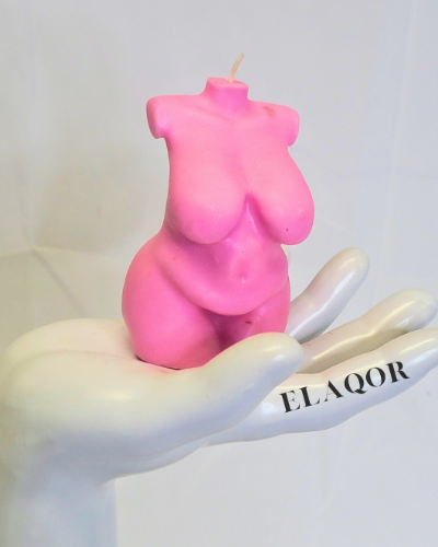 Hot Pink Figure Candle - Passion & Expression