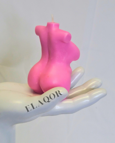 Hot Pink Figure Candle - Passion & Expression