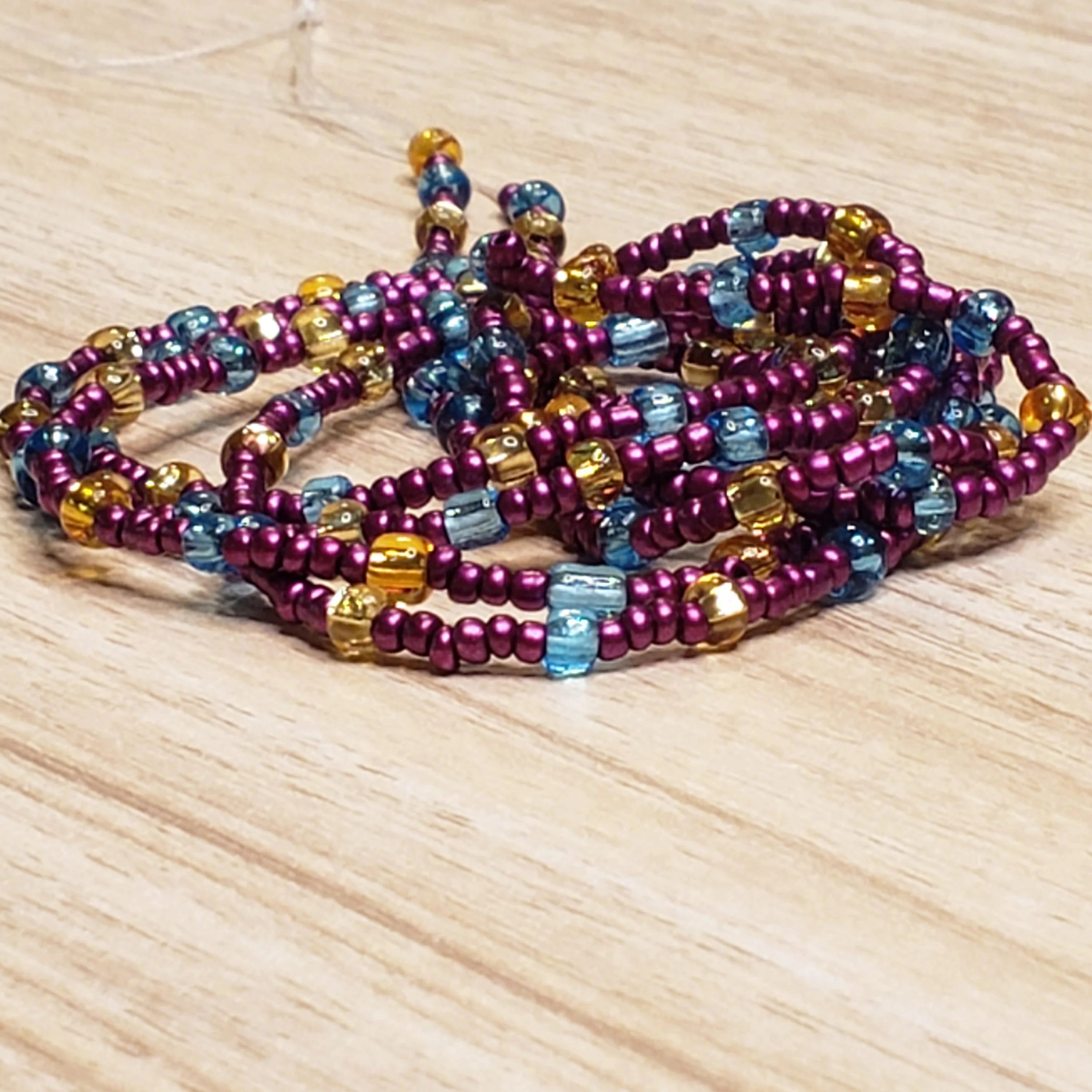 Hibiscus Starling - Premium Waistbead