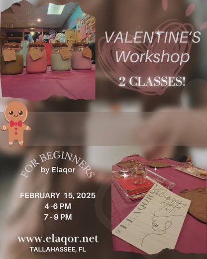 Valentine's Candle Making Workshop - Level 1